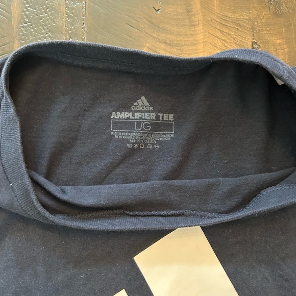 Navy adidas “Amplifier” tee - Picture 3 of 3